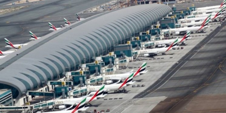 کاهش 64 درصدی مسافران فرودگاه دبی در 2020