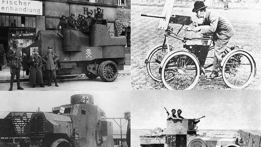 عجیب ‌ترین ماشین‌ های ارتشی در جنگ جهانی / عکس
