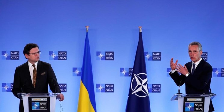 نشست خبری ضدروسی وزیر خارجه اوکراین و دبیر ناتو