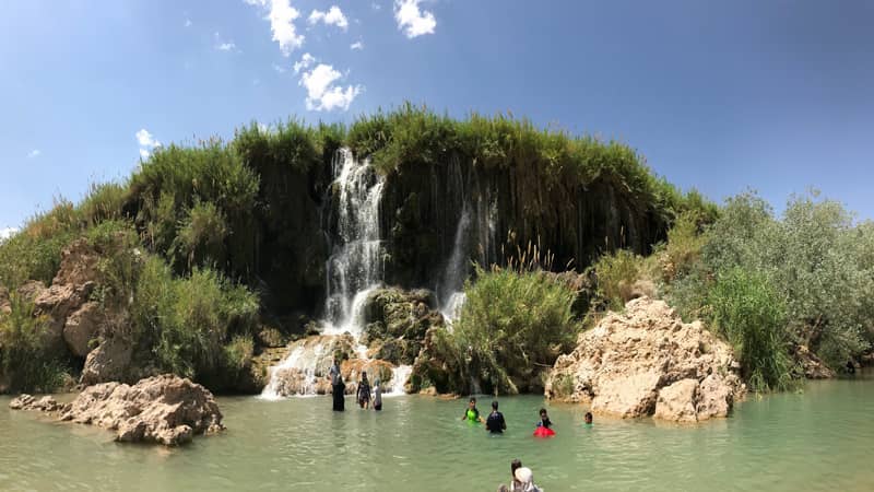 آبشار فدامی شیراز 