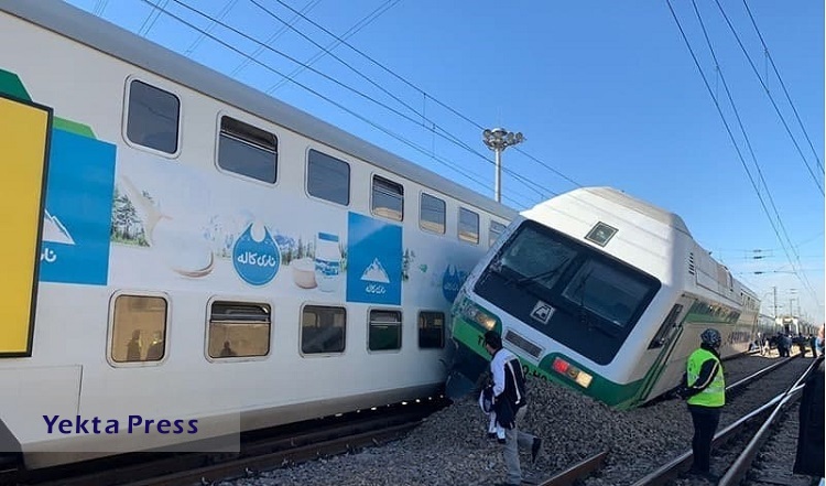  حادثه خروج قطار از ریل در متروی تهران مشخص شد/ فیلم