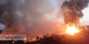 وقوع آتش سوزی در اردوگاه مسلمانان روهینگیا