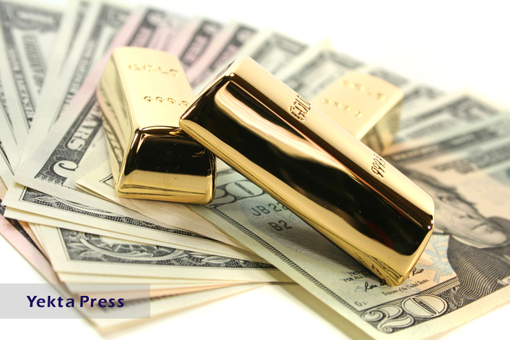  قیمت دلار و طلا 
