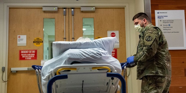 بایدن 1000 پرسنل نظامی را در بیمارستان‌ها مستقر می‌کند