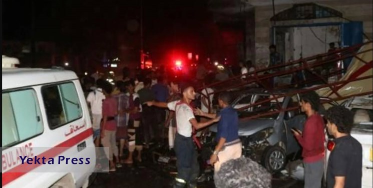 سه انفجار شدید در دو مقر ائتلاف سعودی در جنوب یمن