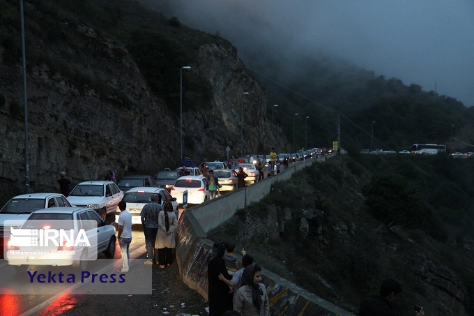 محور چالوس و آزادراه تهران - شمال مسدود است