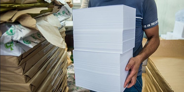 قیمت هر بند کاغذ تحریر ۷۰۰ هزار تومان