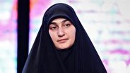 واکنش دختر سردار سلیمانی به فایل صوتی ظریف / عکس