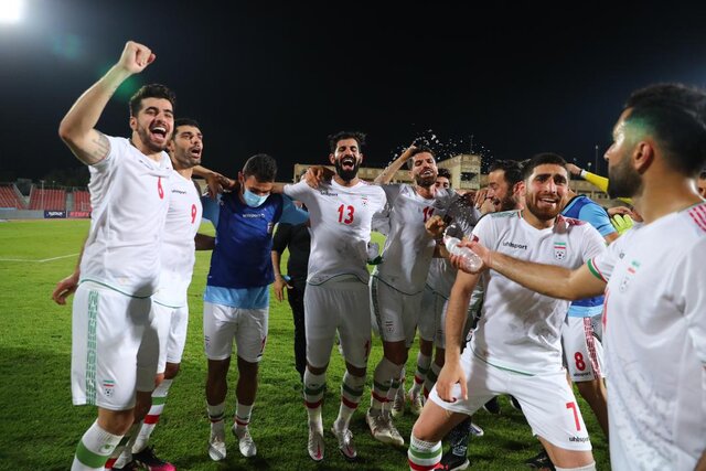 تجلیل از تیم ملی فوتبال ایران