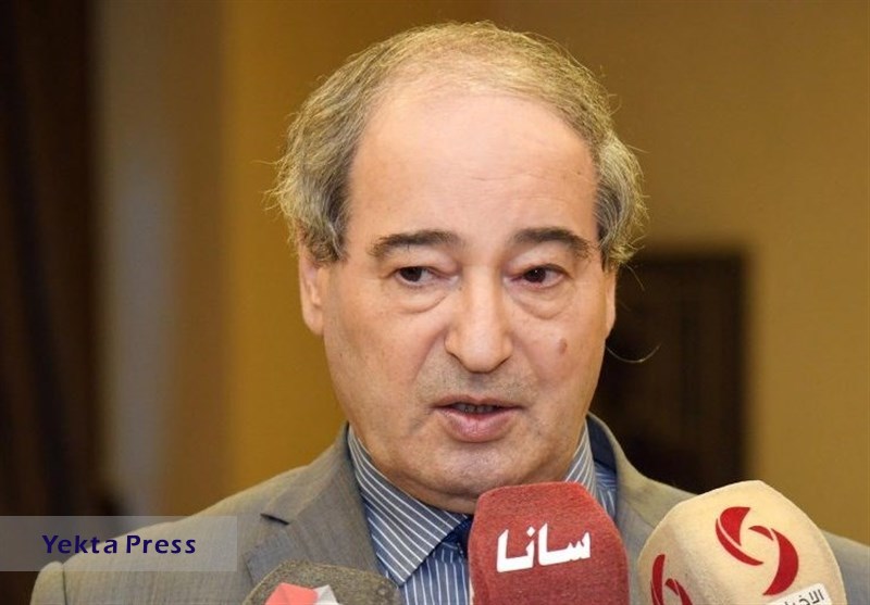 وزیر امورخارجه سوریه از نقش ایران در مبارزه با تروریسم قدردانی کرد