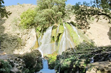 معروف ترین آبشار استان چهارمحال و بختیاری