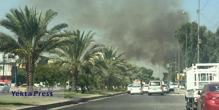 آتش‌سوزی در دانشگاه بغداد