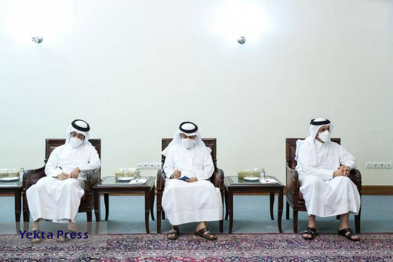 دیدار رئیسی با وزیر امور خارجه قطر