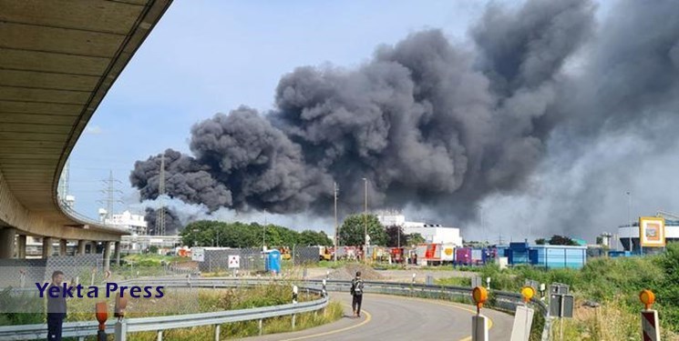 انفجار در شهرک صنعتی آلمان