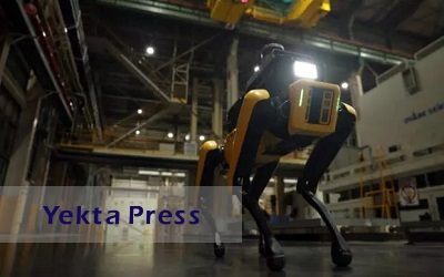 کارگران خودروسازی با سگ رباتیک محافظت می شوند