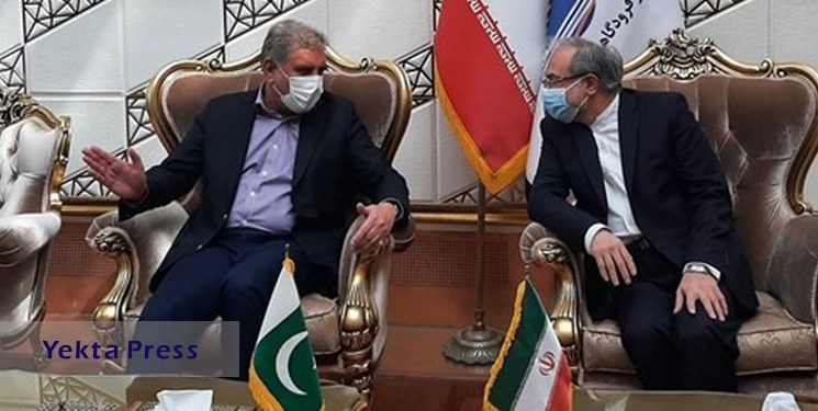حضور وزیر خارجه پاکستان در تهران
