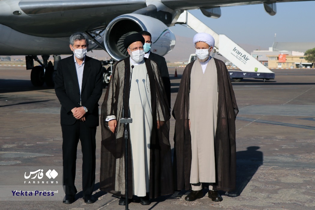 رئیس جمهور به فارس رفت + عکس