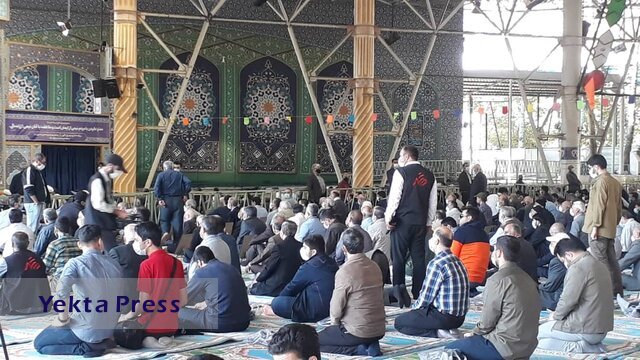 مراسم نمازجمعه تهران بعد از ۲۰ ماه وقفه