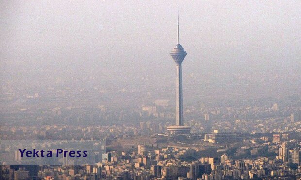 ثبت دومین روز هوای ناسالم در تهران