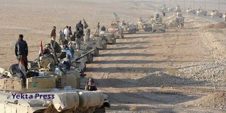 عملیات مشترک ارتش و الحشد الشعبی عراق علیه بقایای داعش