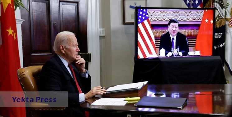 نشست ویدئوکنفرانسی رؤسای جمهور چین و آمریکا