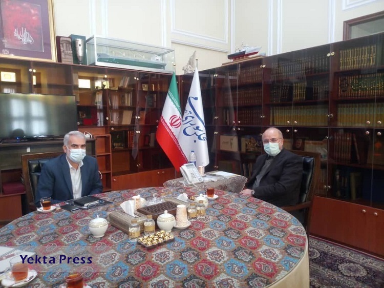 یوسف نوری با رئیس مجلس