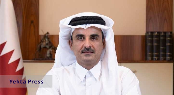 پیام تبریک امیر قطر به میشل عون