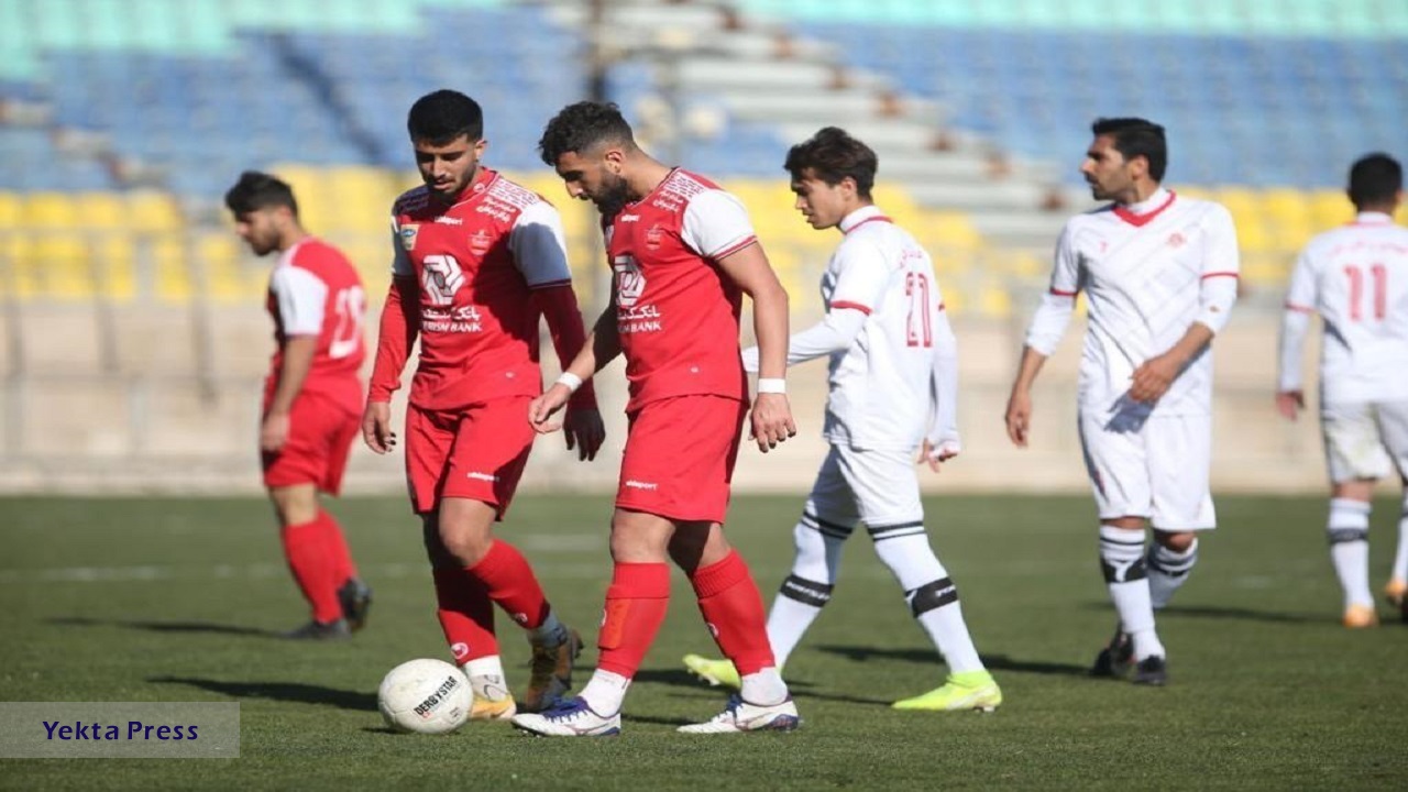برد پرسپولیس در بازی دوستانه پرسپولیس