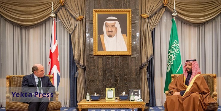وزیر دفاع انگلیس با مقامات عربستان سعودی دیدار کرد