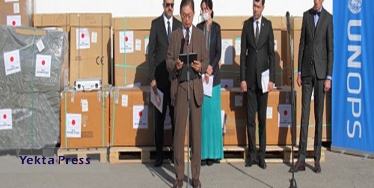 اولین محموله تجهیزات پزشکی ژاپن به ترکمنستان ارسال شد