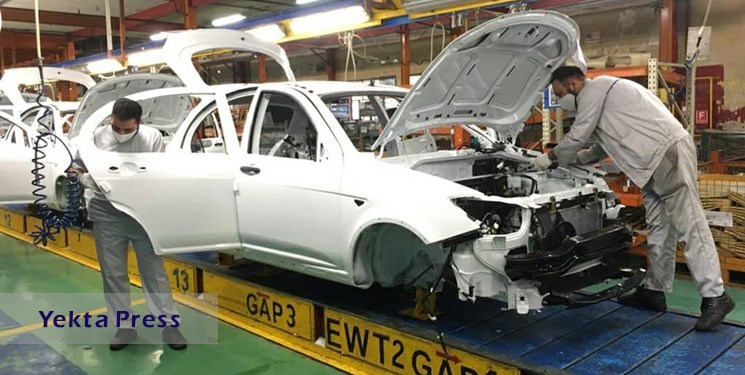 افزایش ۲۲ درصدی تولید خودرو در سایپا در آبان ۱۴۰۰