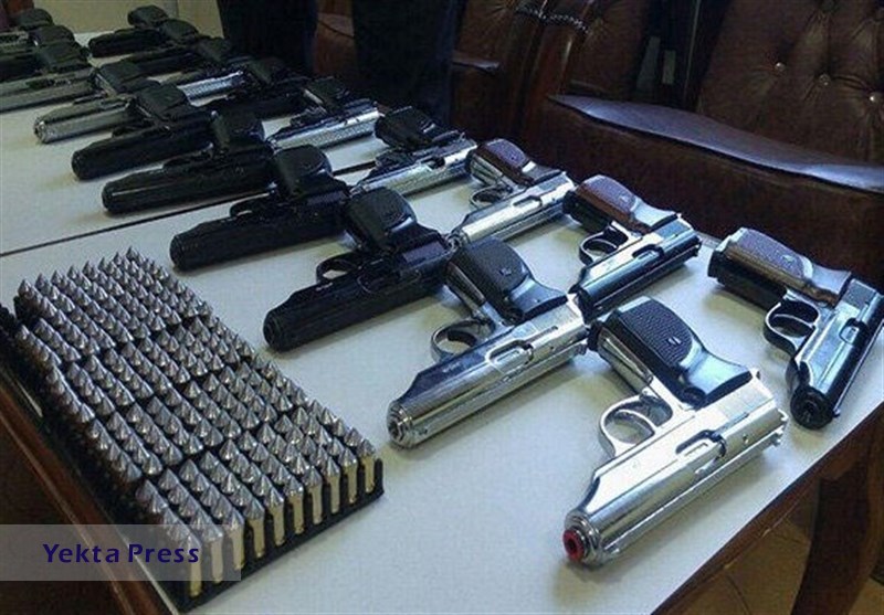 انهدام یک باند قاچاق اسلحه در خوزستان
