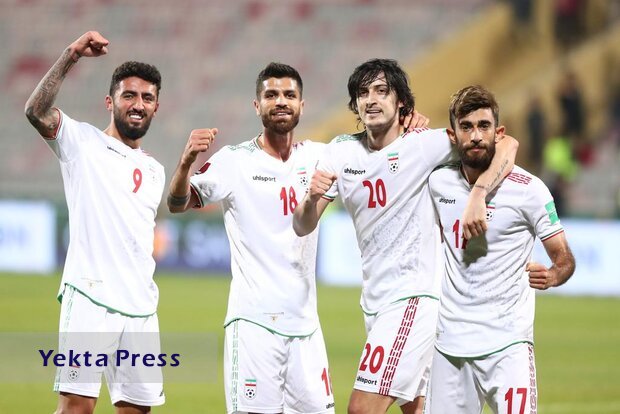 برتری ایران برابر لبنان در نیمه اول