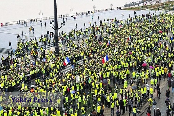 فراخوان جلیقه زرد‌ها برای تجمع اعتراضی در پاریس
