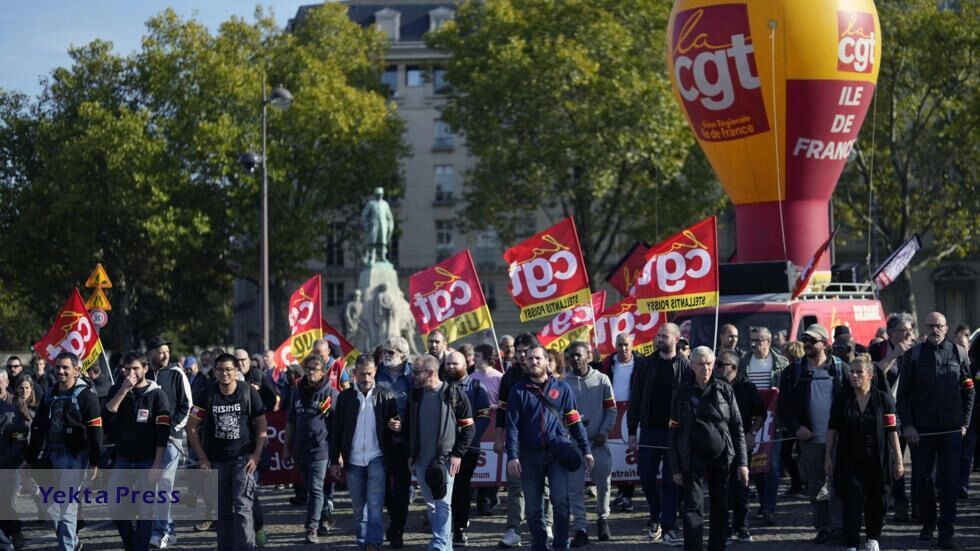 اتحادیه‌های کارگری فرانسه تهدید به اعتصاب کردند