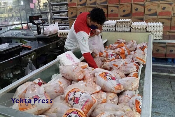 قیمت گوشت مرغ کماکان زیر ۶۰ هزار تومان