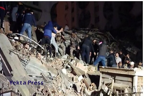 زلزله ۷.۹ ترکیه و ۵۳ نفر در سوریه کشته شدند