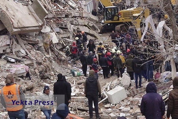 اعلام وضعیت فوق‌العاده در ۱۰ استان زلزله‌زده ترکیه