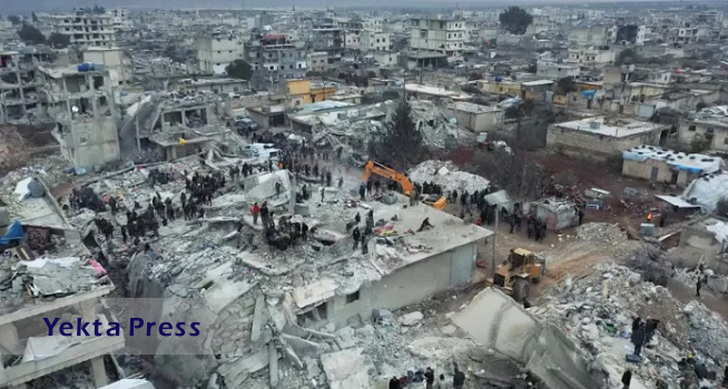 تعداد قربانیان زلزله در ترکیه و سوریه به بیش از 9400 نفر رسید