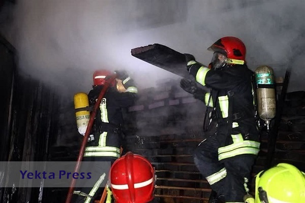 ماجرای وقوع آتش سوزی در خیابان ناصر خسرو
