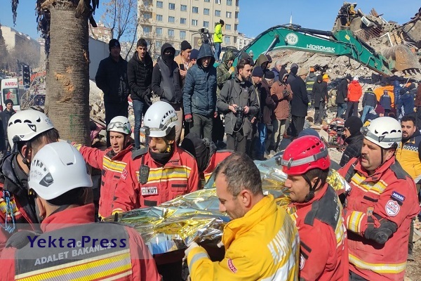 شمار جان باختگان زلزله ترکیه به ۱۲ هزار و ۸۷۳ نفر رسید