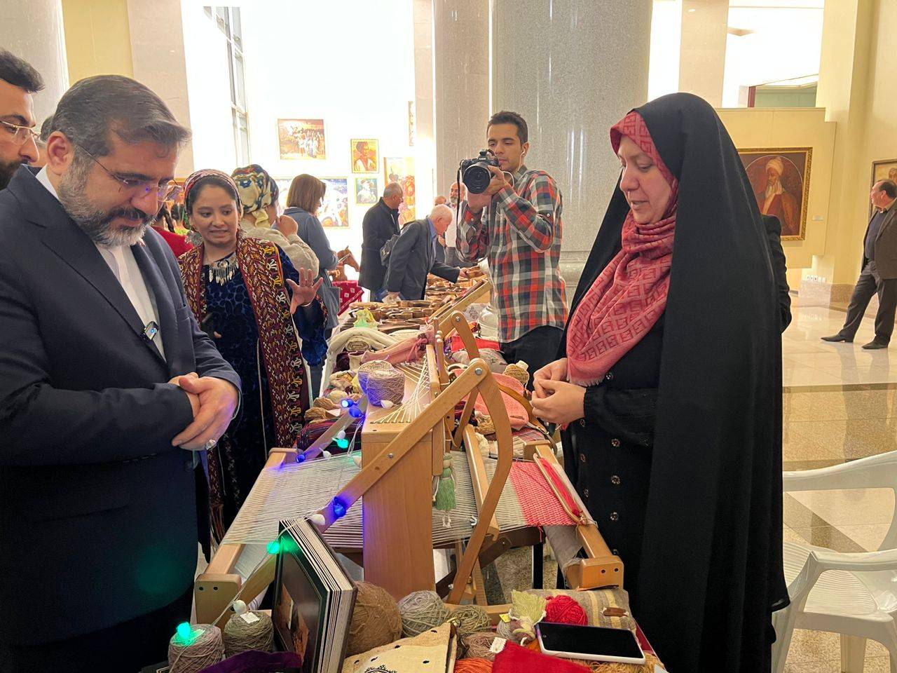  صنایع دستی ایران در ترکمنستان