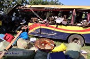 20 کشته در  پی برخورد اتوبوس با کامیون در چاد