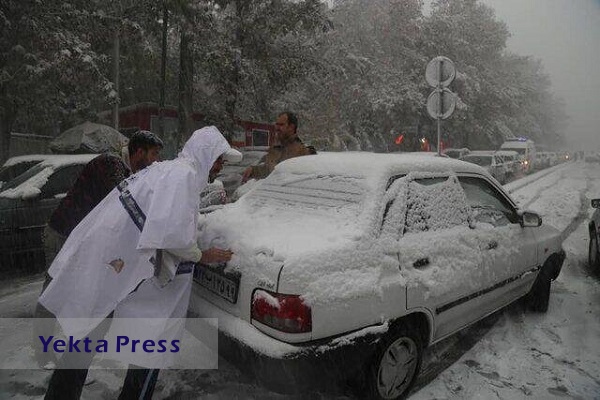 پیش بینی بارش سنگین برف در تهران