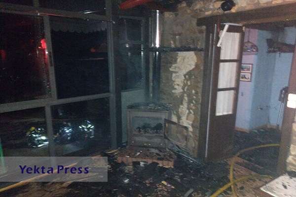 آتش سوزی در منزل عابدزاده در اسپانیا