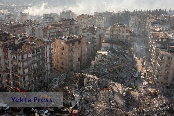دستگیری ۲۴۷ پیمانکار و ناظر ساختمانی مناطق زلزله زده ترکیه