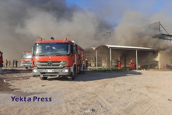 جزییات آتش سوزی در مرز ایران و عراق