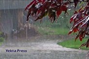 بارش پراکنده باران و وزش باد در ۸ استان کشور