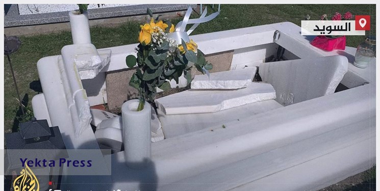تخریب مقبره مسلمانان در سوئد +تصاویر
