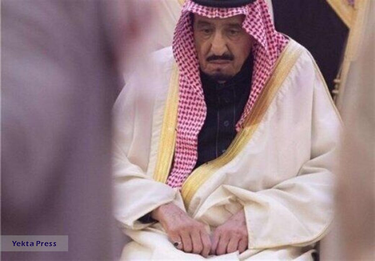 پادشاه عربستان در بیمارستان بستری می‌شود
